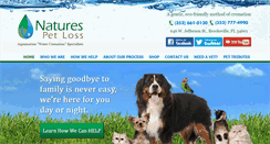 Desktop Screenshot of petwatercremation.com